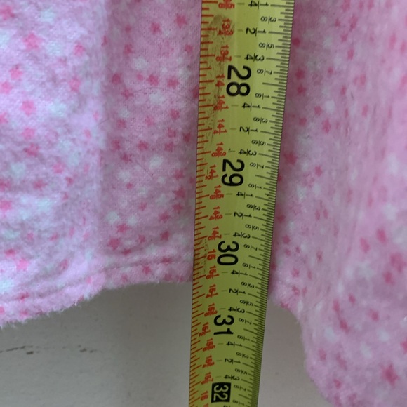 Toddler Girls smocked puffy sleeve Star print flannel cottage core prairie gown - Picture 8 of 9